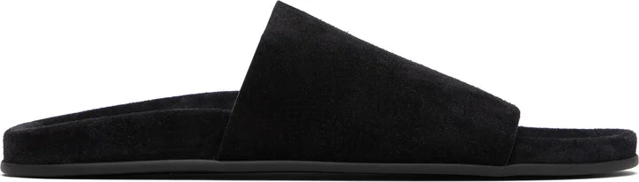 The Row Black Hugh Slides