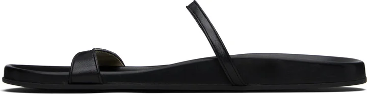 The Row Black Hugh Thin Strap Sandals - Image 3