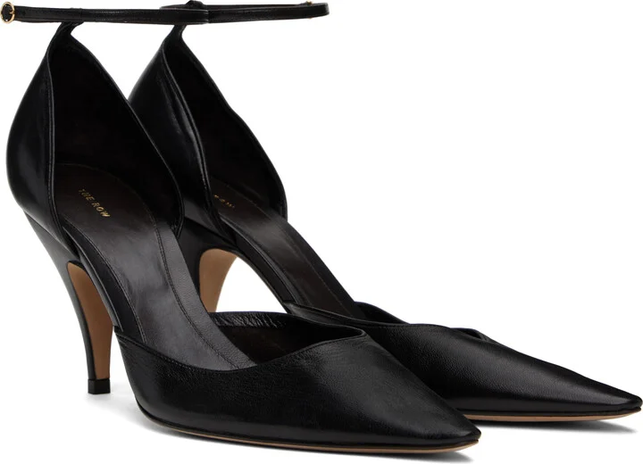 The Row Black Liisa D'Orsay Heels - Image 4