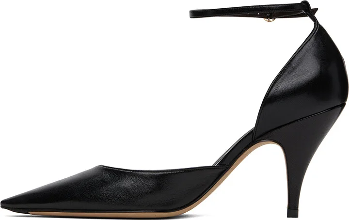 The Row Black Liisa D'Orsay Pump Heels - Image 3