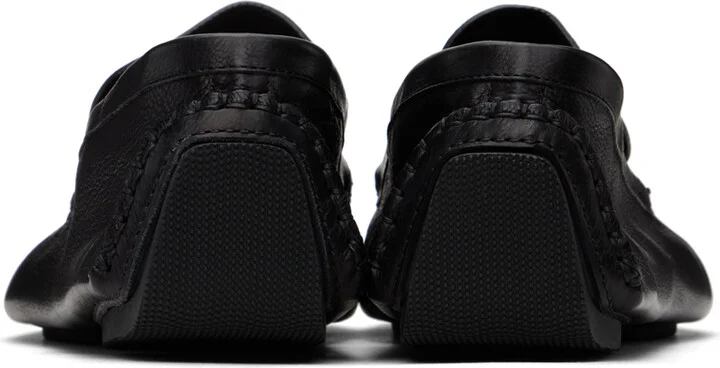 The Row Black Lucca Slip-On Loafers - Image 2