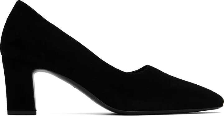 The Row Black Marta Pumps