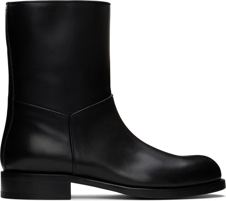The Row Black Nobilis Boots