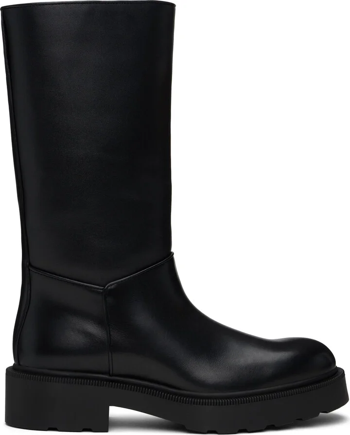 The Row Black Nobilis TR Boots