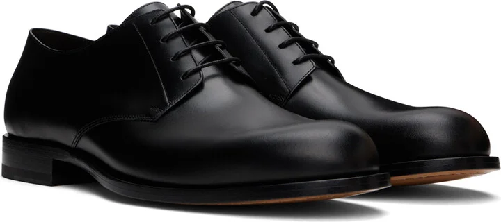 The Row Black Novus Leather Derbys - Image 4