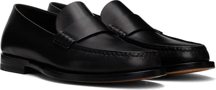 The Row Black Novus Loafers - Image 4