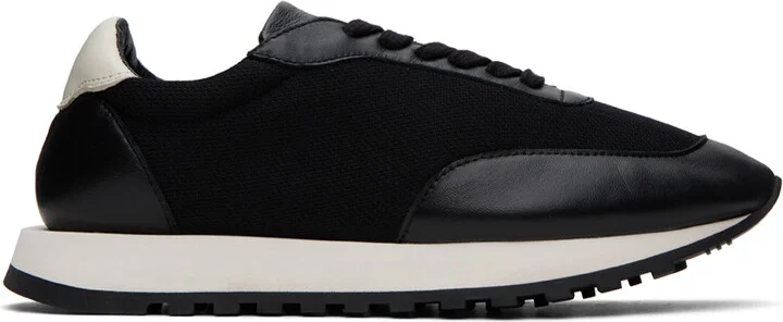 The Row Black Owen Sneakers