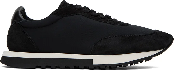 The Row Black Owen Sneakers