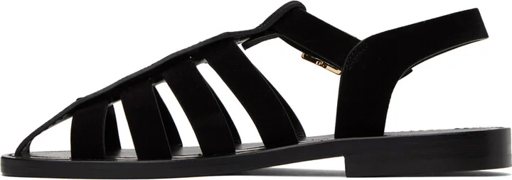 The Row Black Pablo Sandals - Image 3