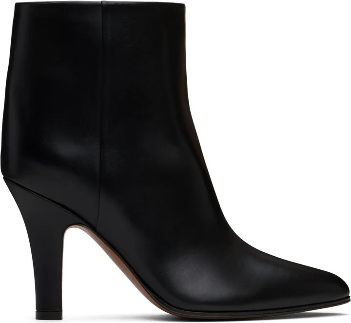 The Row Black Prudens Boots