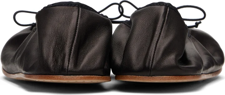 The Row Black Round Ballerina Flats - Image 2