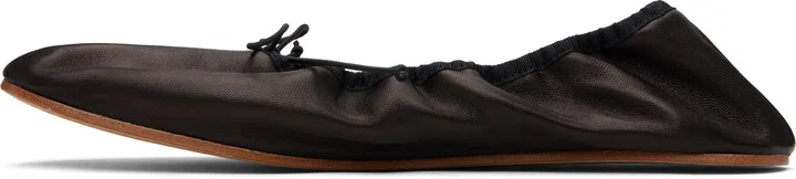 The Row Black Round Ballerina Flats - Image 3