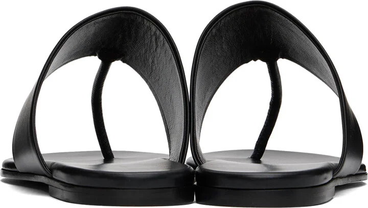 The Row Black Signum Sandals - Image 2