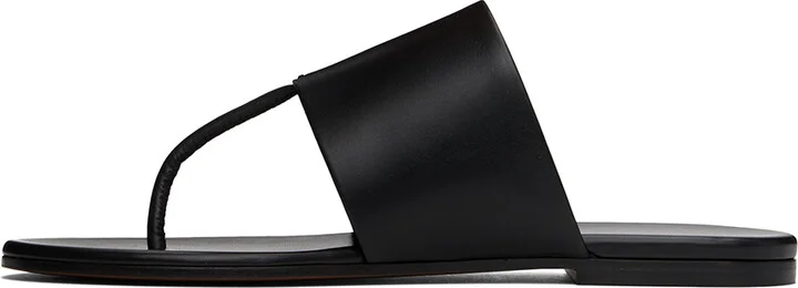 The Row Black Signum Sandals - Image 3