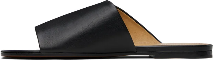 The Row Black Signum Slipper Sandals - Image 3
