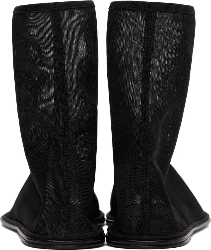 The Row Black Sock Boots - Image 2