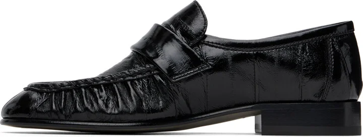 The Row Black Soft Loafers - Image 3