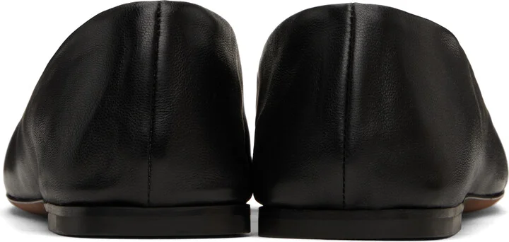 The Row Black Square Ballerina Flats - Image 2
