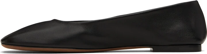 The Row Black Square Ballerina Flats - Image 3