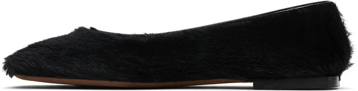 The Row Black Square Ballerina Flats - Image 3