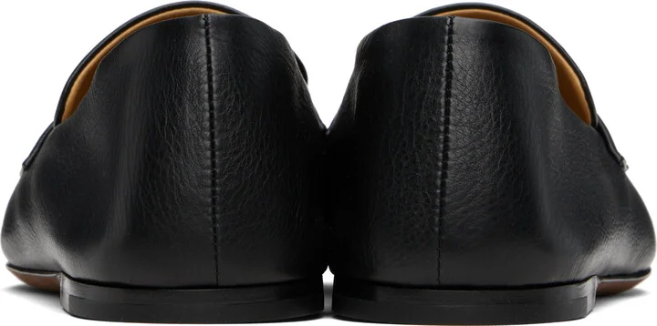 The Row Black Square Loafers - Image 2