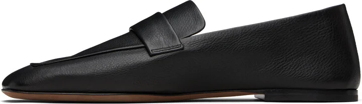 The Row Black Square Loafers - Image 3