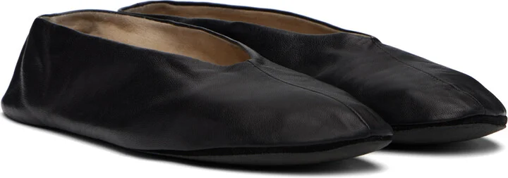 The Row Black Stella Slipper Ballerina Flats - Image 4