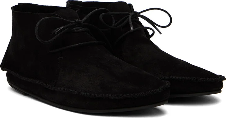 The Row Black Tyler Lace Up Derbys - Image 4