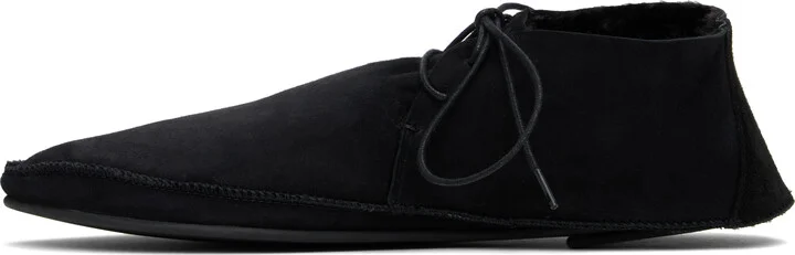 The Row Black Tyler Lace Up Derbys - Image 3