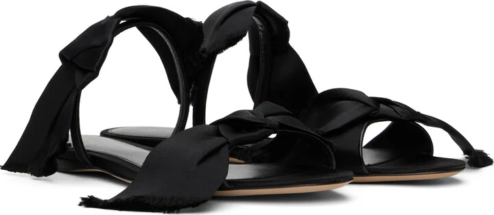 The Row Black Vika Knot Sandals - Image 4