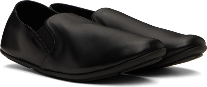The Row Black Vincit Slip-on Loafers - Image 4