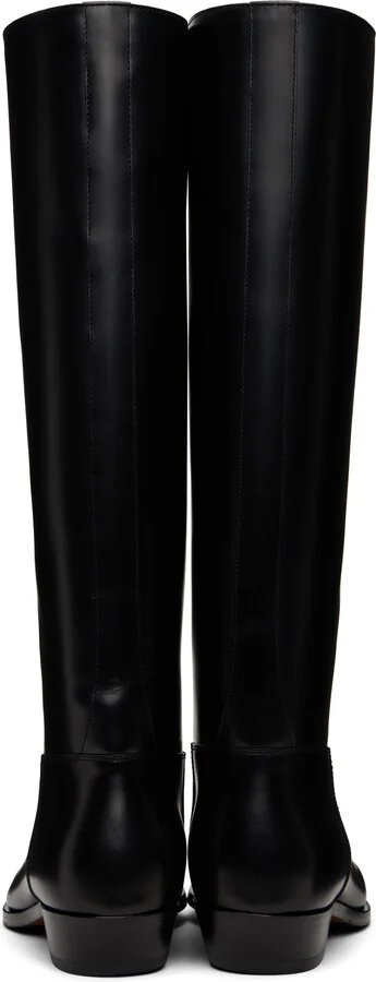 The Row Black Western Tall Boots - Image 2
