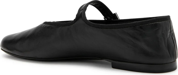 The Row Boheme Leather Mary Jane Flats - Image 2