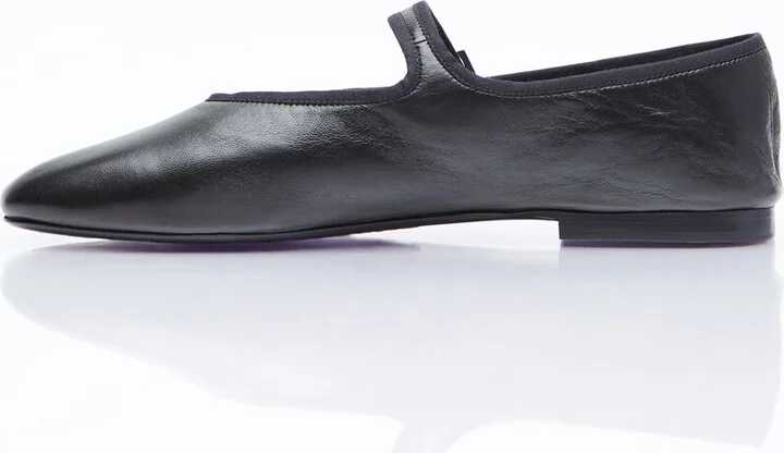 The Row Boheme Mj Leather Flats - Woman Flats Black Eu - 40 - Image 4