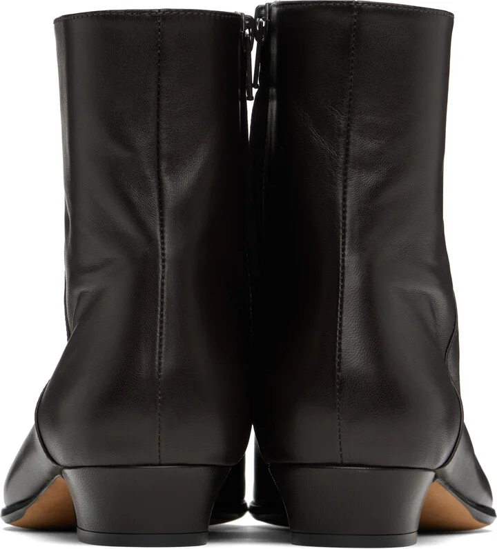 The Row Brown Awar 25 Ankle Boots - Image 2