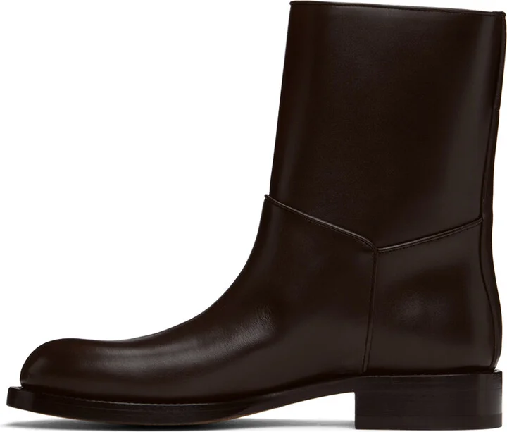 The Row Brown Nobilis Boots - Image 3