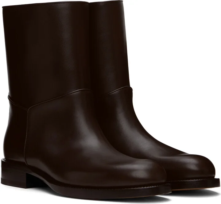 The Row Brown Nobilis Boots - Image 4