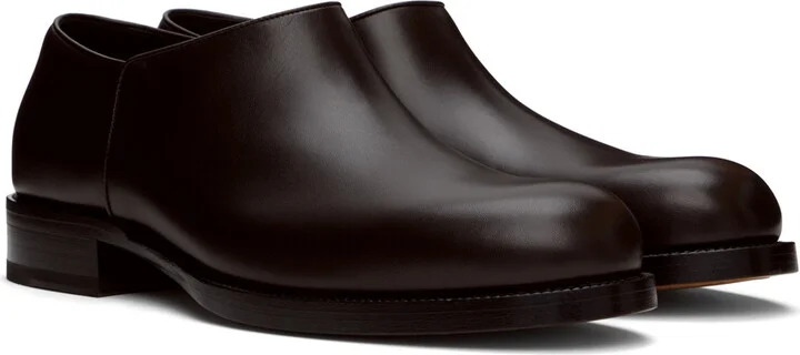 The Row Brown Nobilis Loafers - Image 4