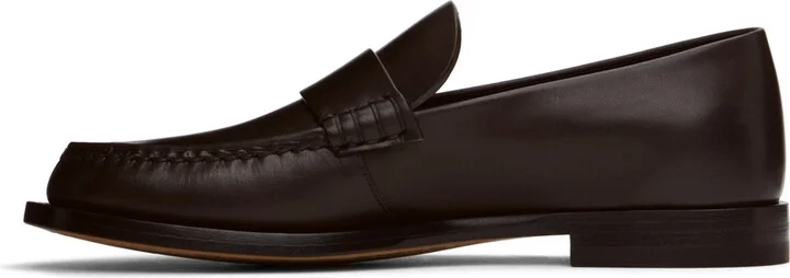 The Row Brown Novus Loafers - Image 3