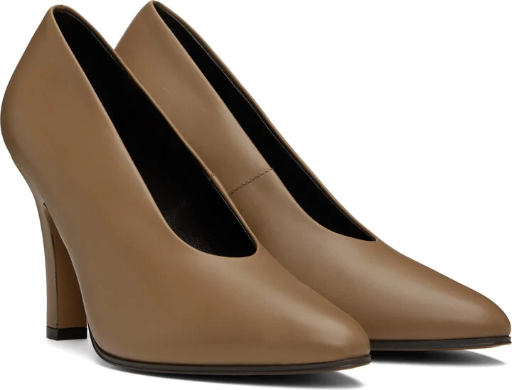The Row Brown Prudens Heels - Image 4