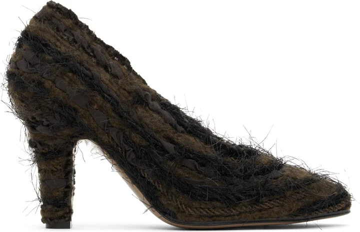 The Row Brown Prudens Heels