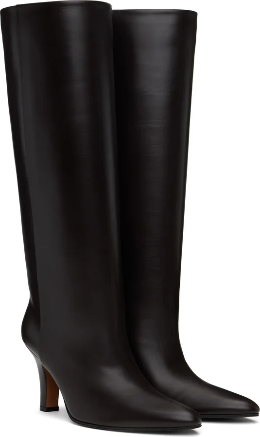 The Row Brown Prudens Knee Boots - Image 4