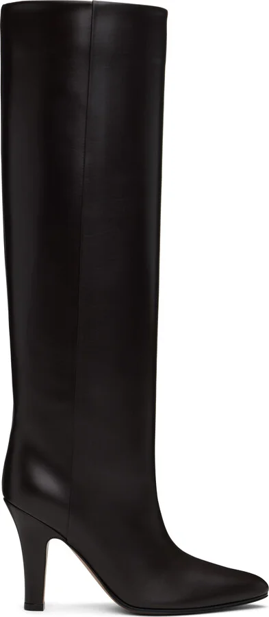 The Row Brown Prudens Knee Boots