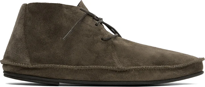 The Row Brown Tyler Lace-Up Derbys