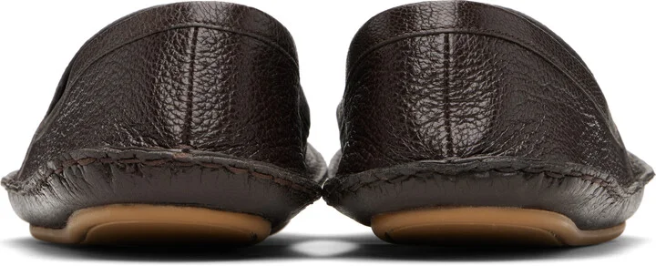 The Row Brown Vasko Loafers - Image 2