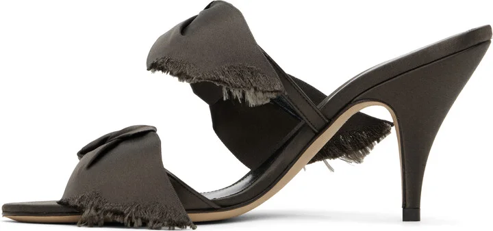 The Row Brown Vika Knot Heeled Sandals - Image 3
