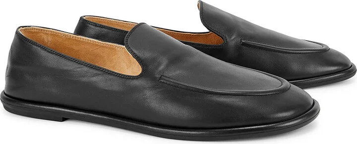 The Row Canal Leather Loafers - Image 2