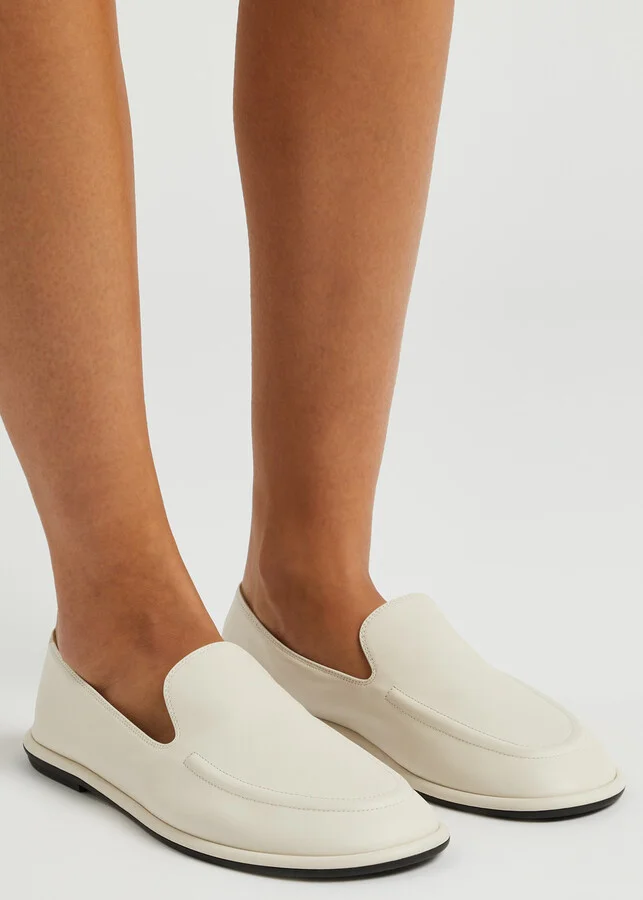 The Row Canal Leather Loafers - Image 9