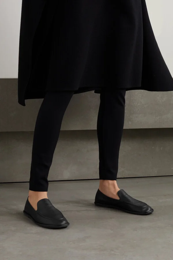 The Row - Canal Leather Loafers - Black - Image 2