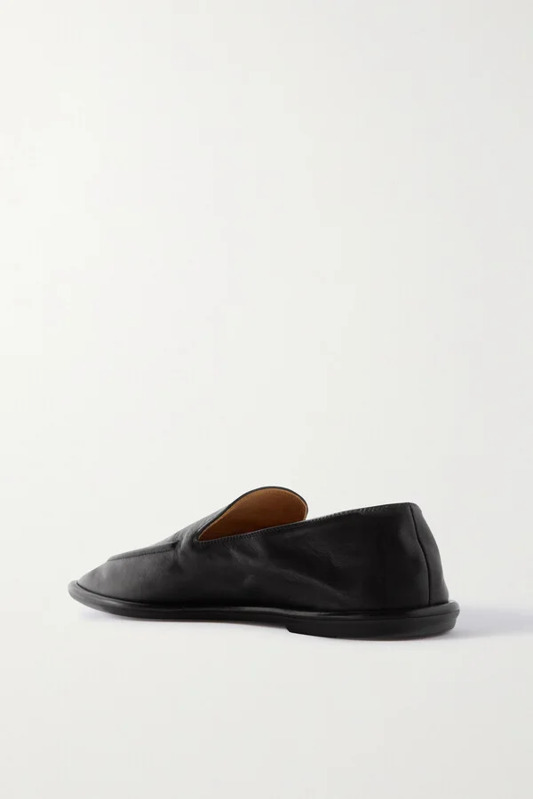 The Row - Canal Leather Loafers - Black - Image 3